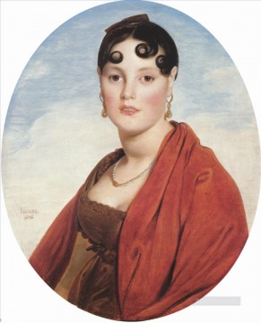  Madame Lienzo - Madame Aymon Neoclásico Jean Auguste Dominique Ingres